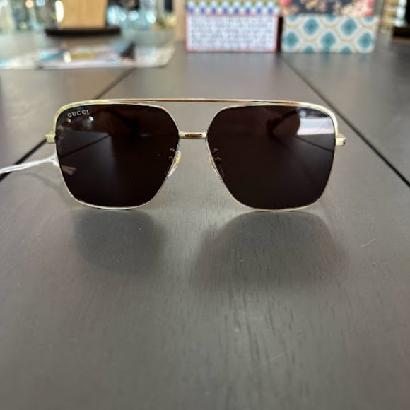 Gucci GG1099SA Brown Gold - Picture 2 of 4